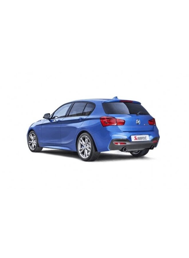 BMW F20 / F21 M140I Akrapovic evolution line uitlaatsysteem roestvrij staal