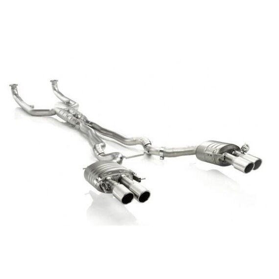 BMW F12/13 M6 Sistema de escape Akrapovic de titanio