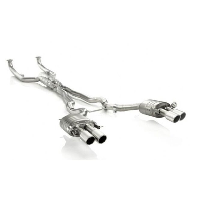BMW F12 / 13 M6 Akrapovic titanium uitlaatsysteem