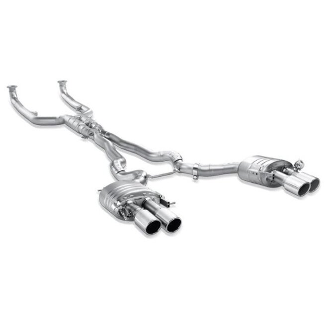 Sistema de escapamento de titânio BMW F06 M6 Gran Coupé Akrapovic