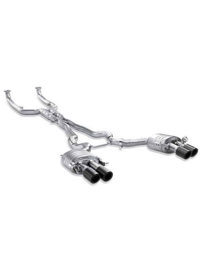 Système d'échappement ligne évolution titane Akrapovic BMW F06 M6 Gran Coupé