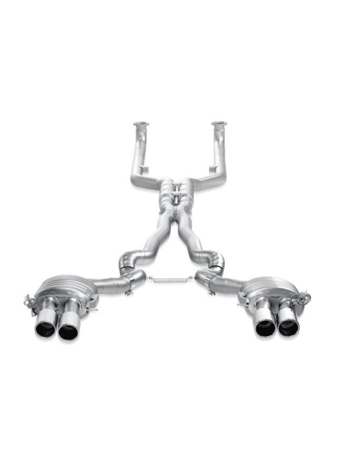 BMW F06 M6 Gran Coupé Akrapovic titanium evolution line exhaust system