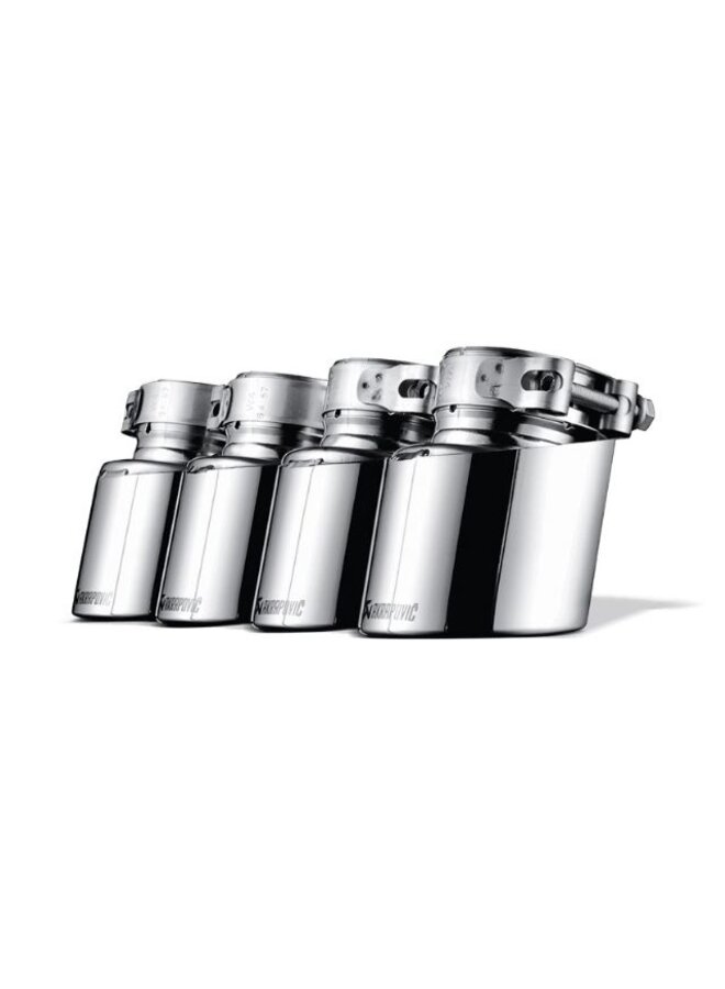 BMW E70 / E71 - X5M / X6M Set terminali di scarico Akrapovic in titanio