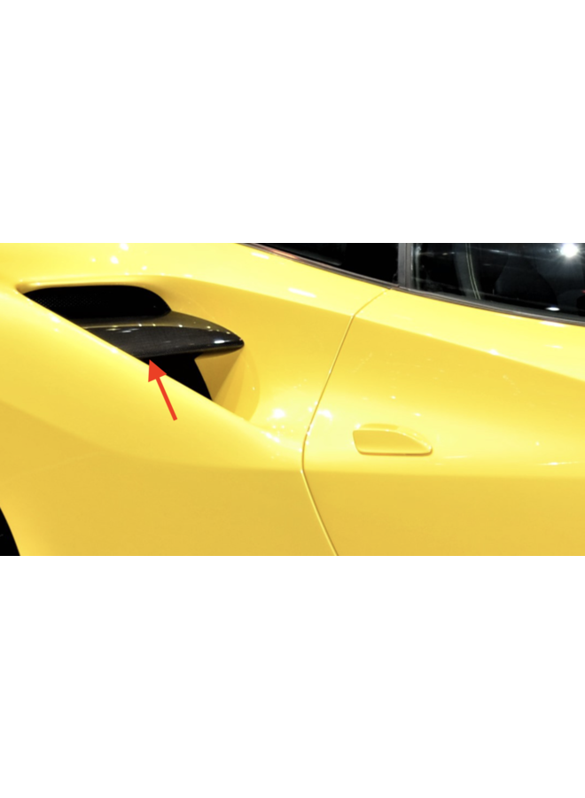 Coletor de ar Ferrari 488 GTB Carbon