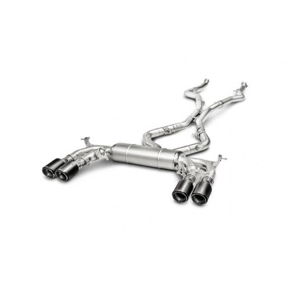 Sistema de escape de titanio Akrapovic para BMW F86 X6M