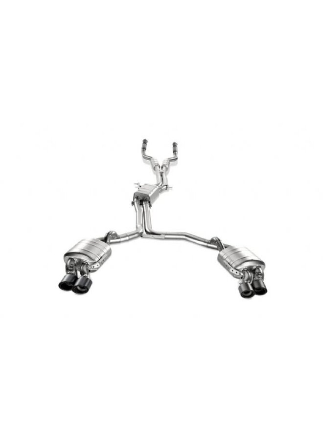 Audi C7 S6 avant / limusina, sportback Sistema de escape Akrapovic Titanium Evolution Line