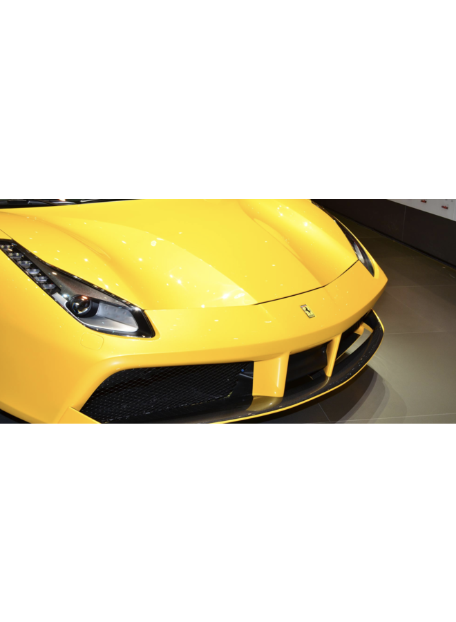 Divisor de lábios dianteiro em carbono Ferrari 488 GTB Spider