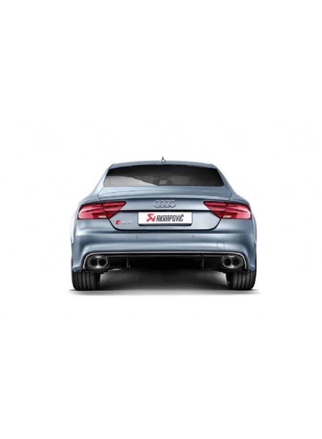 Audi C7 RS7 Sportback Akrapovic sistema de escape línea evolución titanio