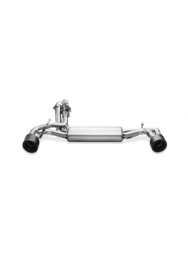 Fiat Abarth 500 / 500C Akrapovic exhaust system slip-on excluding end tips