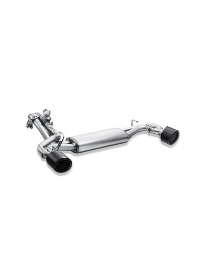 Sistema de escapamento Fiat Abarth 500 / 500C Akrapovic deslizante, excluindo pontas finais