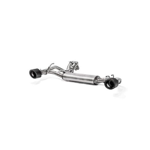Fiat Abarth 595 / 595C Akrapovic RVS uitlaatsysteem excl eindtips