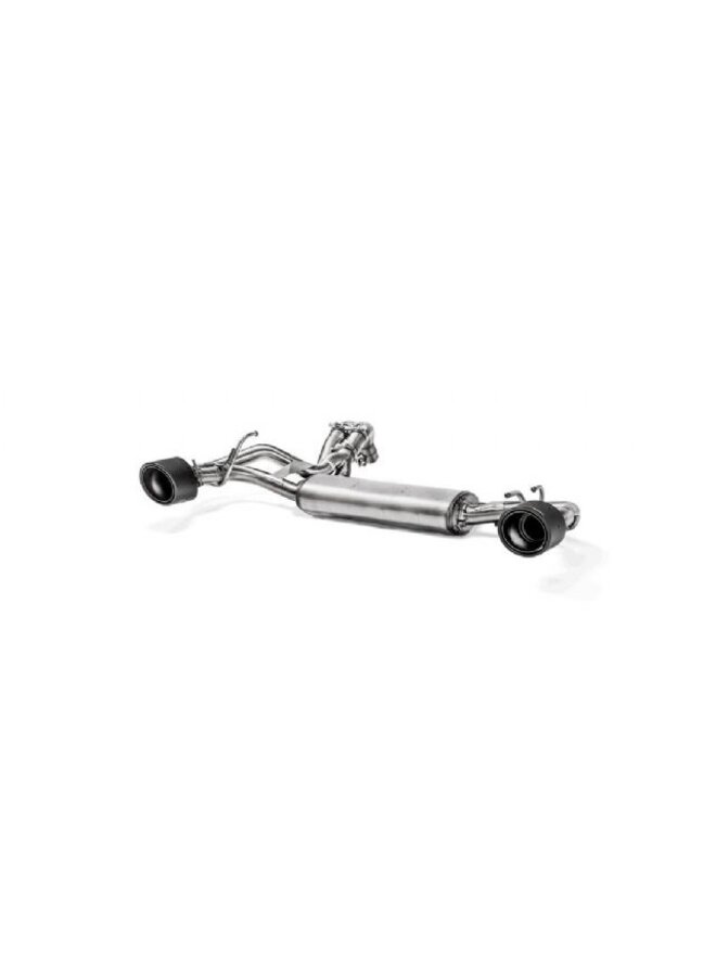 Fiat Abarth 595 / 595C Akrapovic slip-on line stainless steel exhaust system excl. end tips