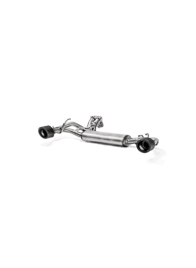 Fiat Abarth 595 / 595C Akrapovic stainless steel exhaust system excl. end tips