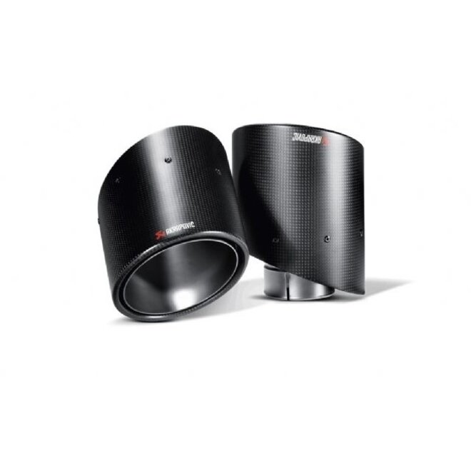 Puntas finales de carbono Mitsubishi Lancer Evo / Nissan 370Z Akrapovic