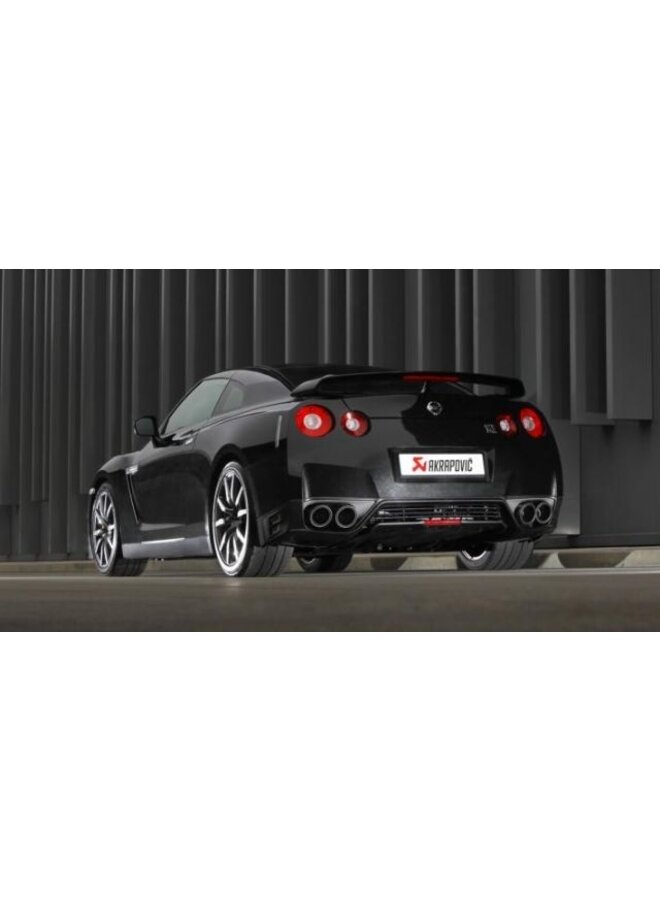 Nissan GT-R R35 Akrapovic Evolution Line titanium exhaust system