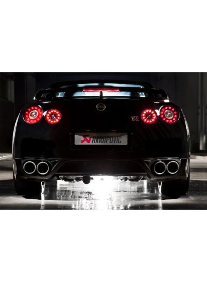 Nissan GT-R R35 Akrapovic Evolution Line titanium uitlaatsysteem