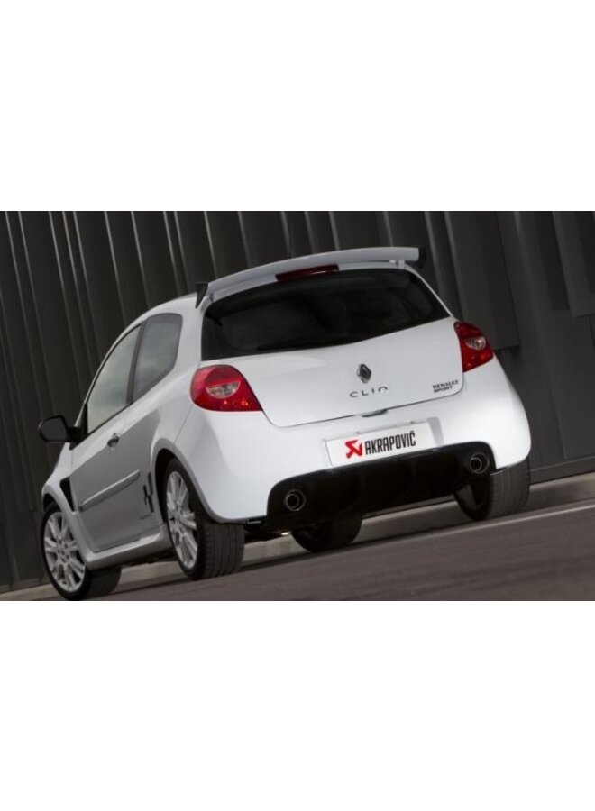 Renault Clio III RS 200 Akrapovic Evolution Line Edelstahl-Auspuffanlage