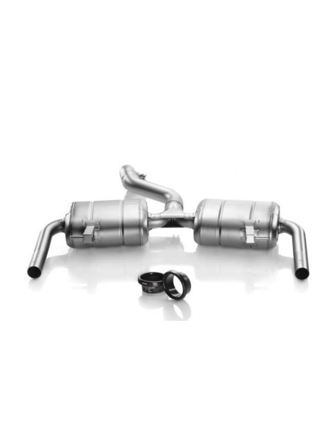 Renault Clio lll RS 200 Akrapovic Evolution Line Sistema de escape de acero inoxidable