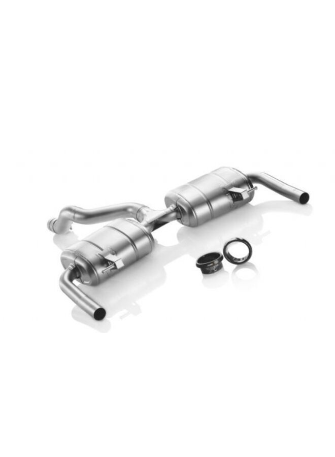 Renault Clio lll RS 200 Akrapovic Evolution Line Sistema de escape de acero inoxidable