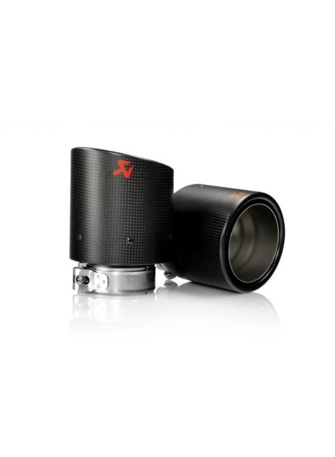 Pontas finais de carbono Volkswagen Golf VI GTI / GTD / TSI 1.4 / 1.8 Akrapovic