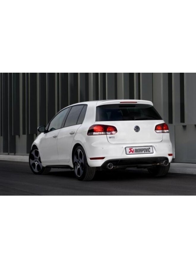 Volkswagen Golf VI GTI / GTD / TSI 1.4 / 1.8 Akrapovic carbon eindtips