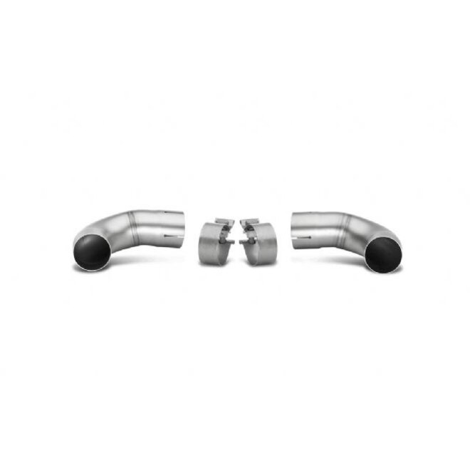 Set tubi di collegamento Akrapovic per Volkswagen Golf VI GTI in acciaio inossidabile