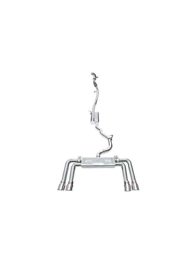 Sistema de escapamento Audi A3 8V S3 IPE F1 Performance Line