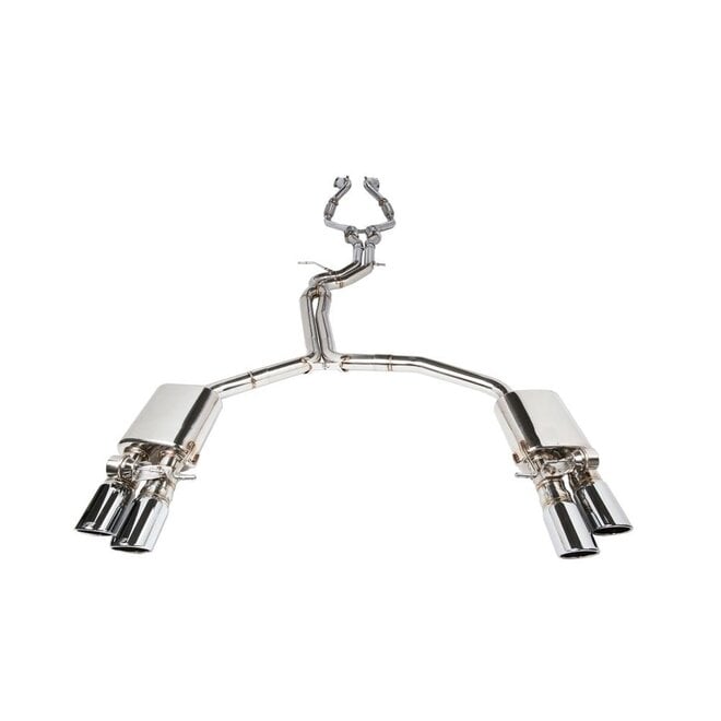 Audi A7 S7 3.0T IPE F1 exhaust system