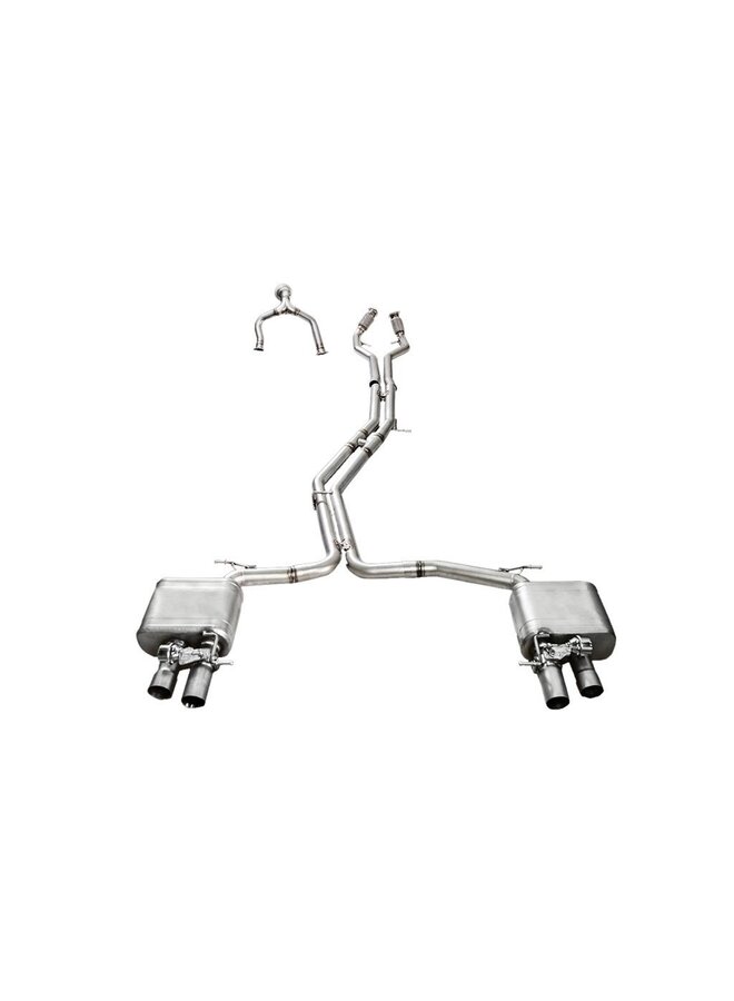 Audi A7 C8 3.0T IPE F1 exhaust system
