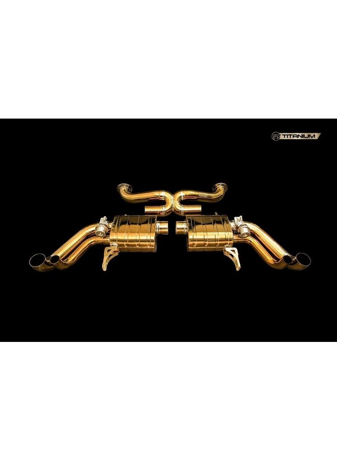 Audi R8 V10/V10 plus MK2 IPE F1 titanium line exhaust system