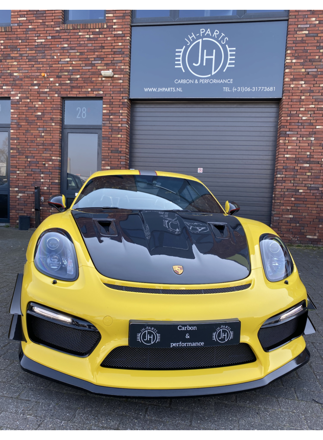 Capot Porsche Cayman Boxster Carbone GT2 RS style GT3 RS