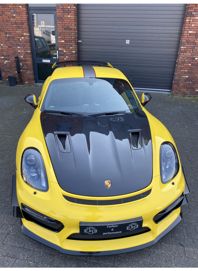 Capot Porsche Cayman Boxster Carbone GT2 RS style GT3 RS