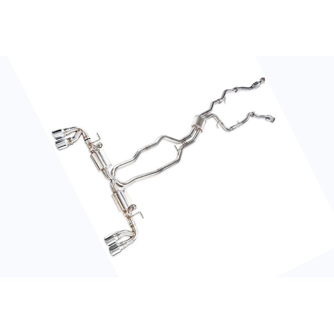 Porsche Cayenne 958 IPE F1 exhaust system