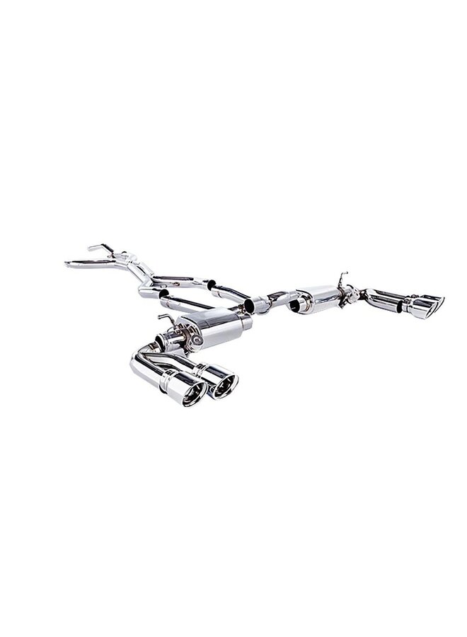 Sistema de escapamento Porsche Cayenne turbo 958 IPE F1