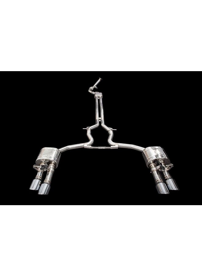 Silenziatore di scarico Porsche Panamera 971 IPE F1