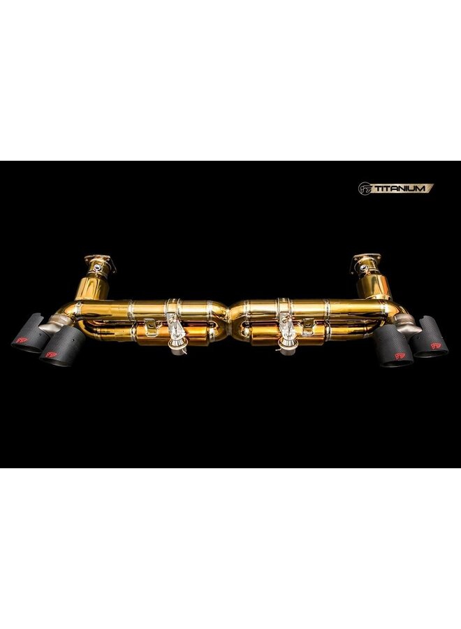 Impianto di scarico Porsche 991 Turbo (S) IPE in titanio