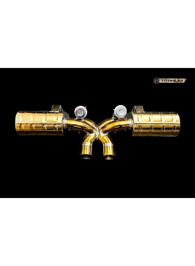 Silencieux d'échappement Porsche 991 GT3 (RS)/991.2 IPE F1