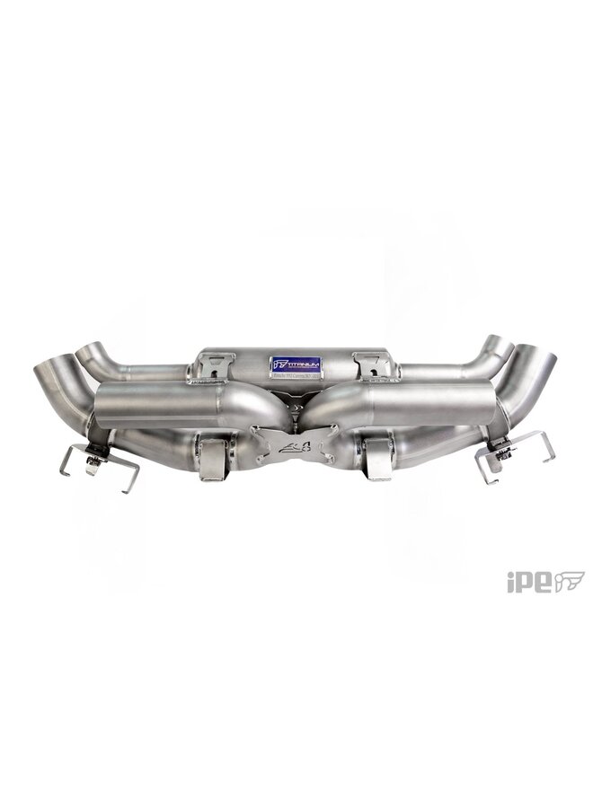 Porsche 992 IPE Carrera S 4S 4 exhaust silencer