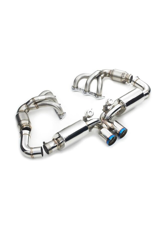 Porsche 997 GT3 IPE exhaust system