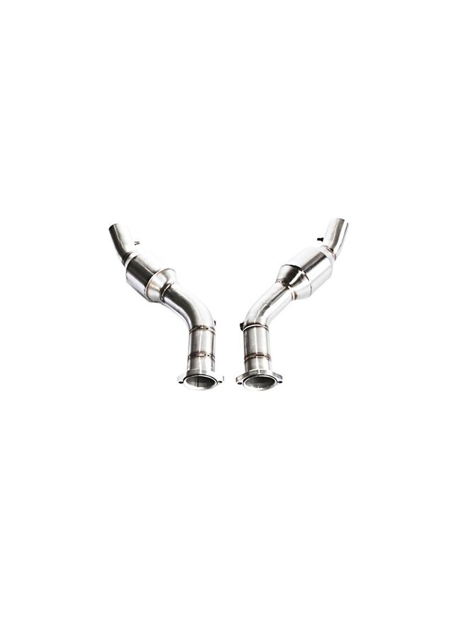 Ferrari 360 Modena IPE stainless steel exhaust catalyst