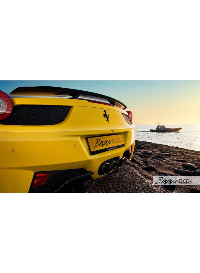 Ferrari 458 Italia IPE Edelstahl Evolution Abgaskatalysator