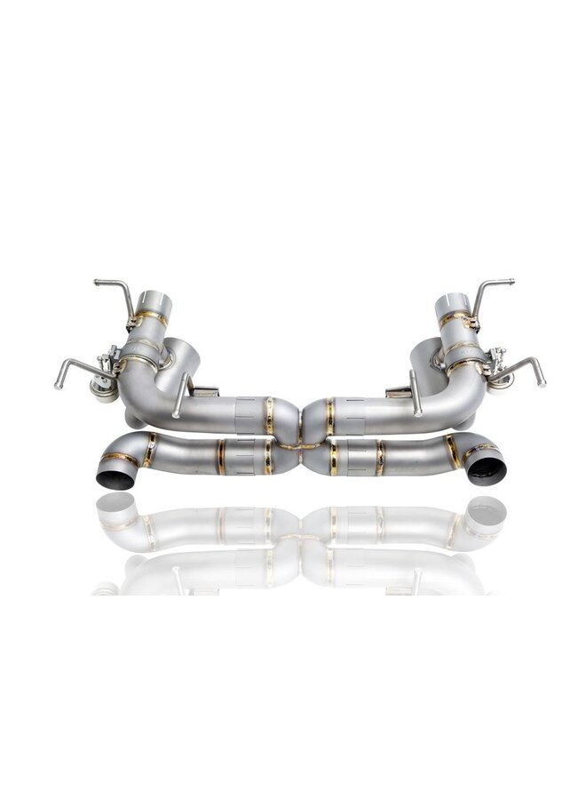 Ferrari 458 Special IPE titanium mufflers