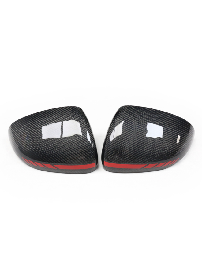 Carbon mirror covers Mercedes Benz A CLA class W177 W118