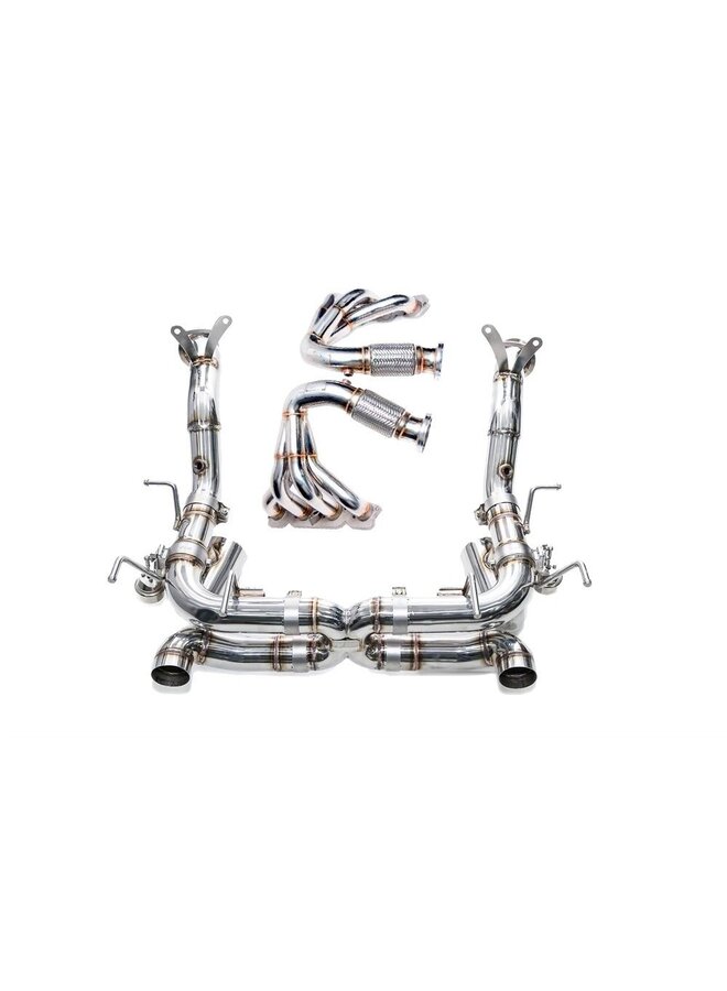 Ferrari 458 Speciale Italia IPE F1 exhaust system