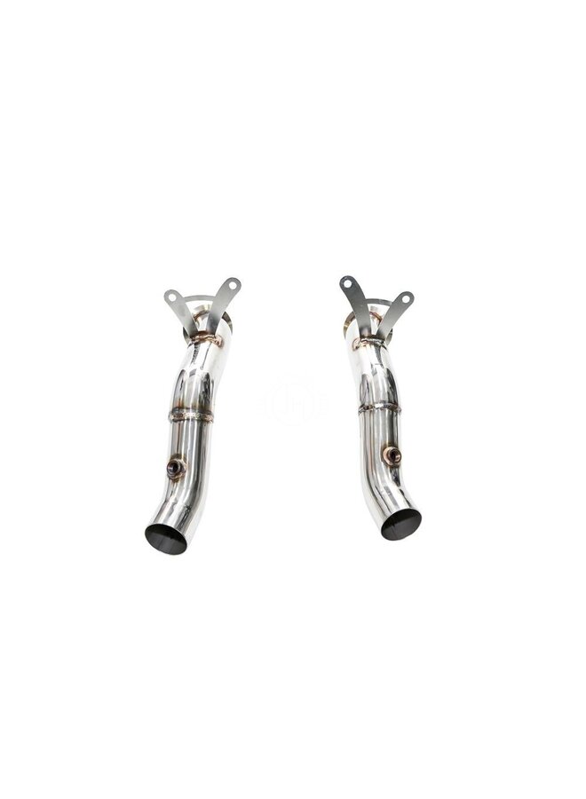 Ferrari 458 Special IPE stainless steel exhaust catalyst