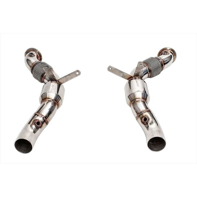 Ferrari 488 Pista IPE exhaust catalyst