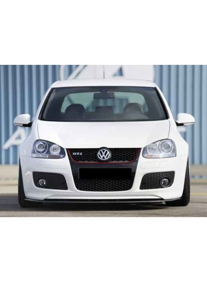 Volkswagen golf 5 carbon front lip splitter