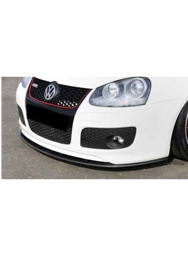 Volkswagen golf 5 carbon voorlip splitter