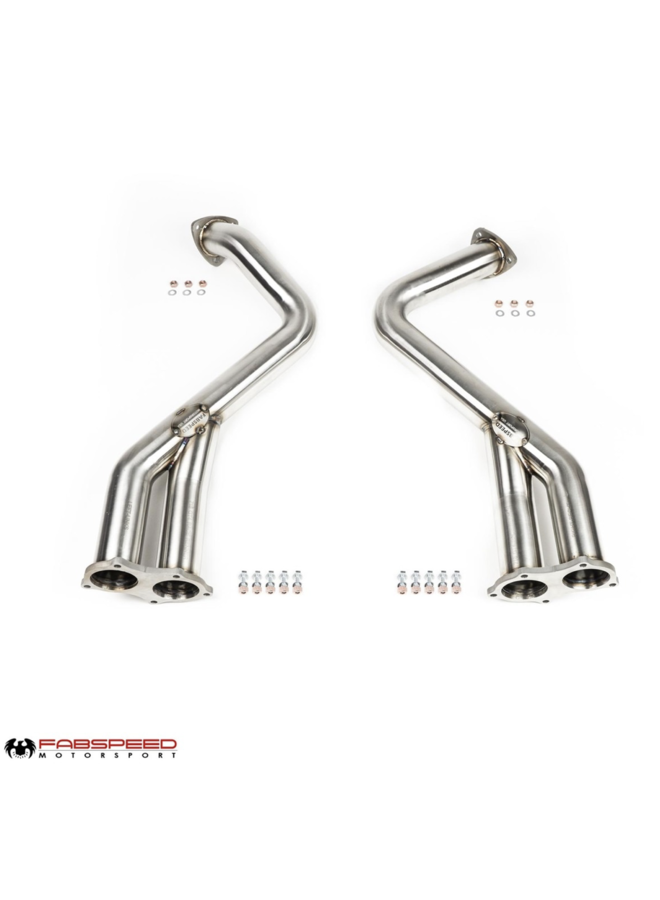 Porsche 718 GT4 / GTS / Spyder Over Axle GPF Delete Pipes (2020+)