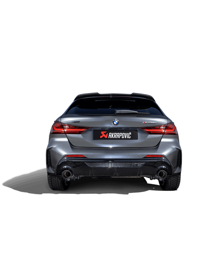 Akrapovic slip-on uitlaat BMW F40 M135i